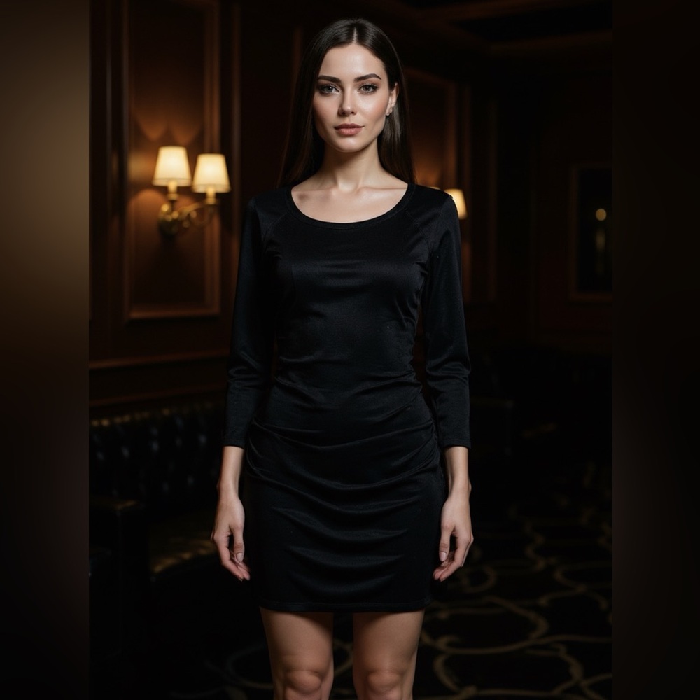 Express Brand Women’s Long Sleeved Cotton Dress - M